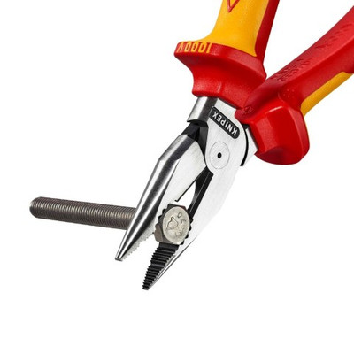 Knipex 08 28 185 US,  7 1/4" Needle-Nose Combination Pliers-1000V Insulated_5 Knipex 08 28 185 US,  7 1/4" Needle-Nose Combination Pliers-1000V Insulated_5