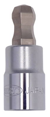Eight Tool 83BB-10,  Taper Head Hex Socket Bit 3/8" Drive 10mm_main