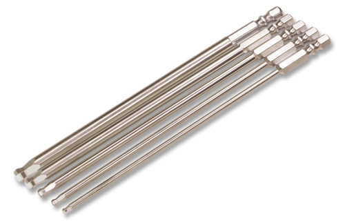 Eight Tool EA-70 6mmX160, Taper Head Hexagon Bit, 6.35mm. Shank, 9mm. And 13mm. Grooves_main