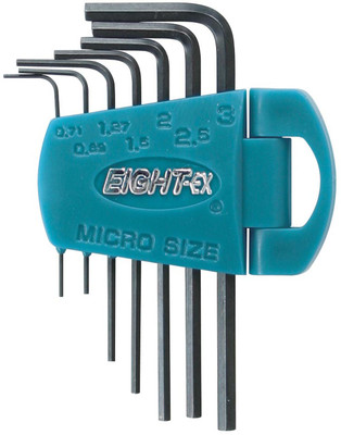 Eight Tool M-7MH,  Hex Key 7Pcs.  0.71-3mm Set_main
