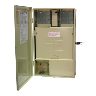 Intermatic T40000R4, 125A Load Center with Compartment for Optional Wiring Devices, 8-Breaker Spaces_main
