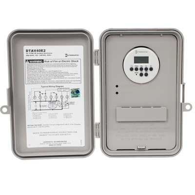 Intermatic DTAV40E2, 24-Hour and/or 7-Day Electronic Defrost Timer_main