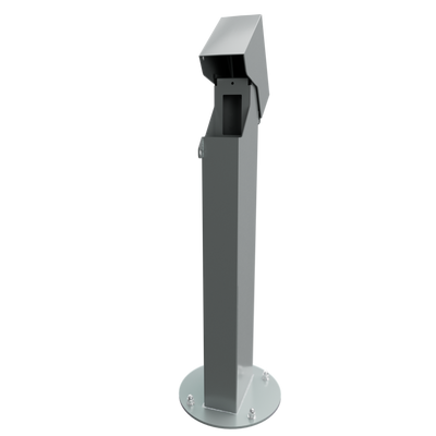 Intermatic OP2GY24, 2x4 24" Single Gang GFCI Mount Hinge Top Pedestal, Gray_main