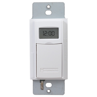 Intermatic EI600WC, 7-Day Heavy-Duty Programmable Timer, 120-277 VAC, 20A, White_main