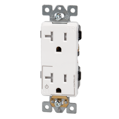 Intermatic IOS-DPLR-WH, Commercial Grade Decorator Plug Load Receptacle_main