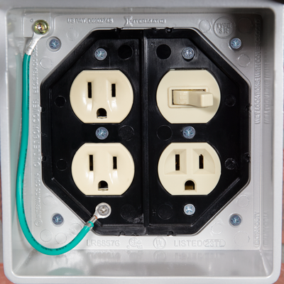 Intermatic WP1010HMXD, Extra-Duty Die-Cast In-Use Weatherproof Cover, Single-Gang, Hrz, 3.125" Gray_main