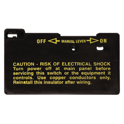 Intermatic 124T2411A, Insulator for Mechanical Time Switches - 10 Pack_main