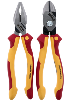 Wiha 32862 2 Piece Insulated Combination Pliers and BiCut Compound Cutters Set_main