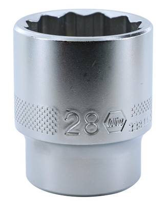 Wiha 33844 12 Point - 1/2" Drive Socket 28.0mm_main