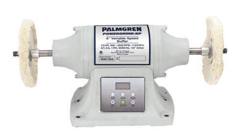 Palmgren 9682106, 6" 3/4HP 115/240V Variable Speed Bench Buffer_main