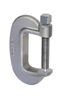 Palmgren 9629089, Super Duty 4” C-Clamp with full closing spindle and short spindle (Zero Series; Bridge Clamp)_main