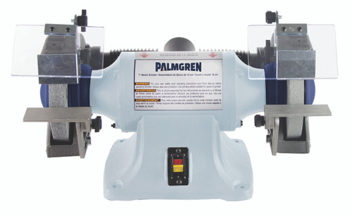 Palmgren 9682071, 7" Powergrind 1/2HP 115/230V grinder w/dust collection_main