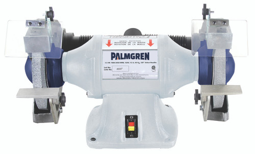 Palmgren 9682102, 10" Powergrind 1HP 220/440V, 3PH grinder w/dust collection_main