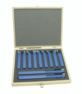 Palmgren 9684532, 5/8" Carbide Lathe Tool Bit Set_main