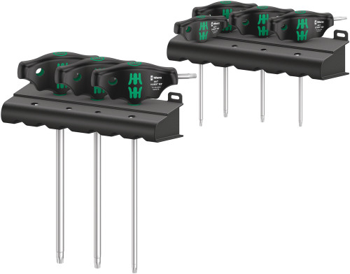 Wera 023452, 467/7 TORXÂ® HF Set 1 screwdriver set T-handle TORXÂ® screwdrivers with holding function, 7 pieces_main