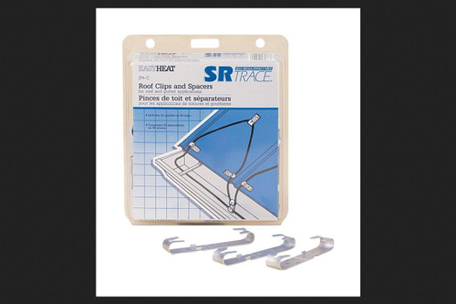 Easy Heat ZH-C SR Trace 0 in. L De-Icing Cable Clips for Roof, No Color