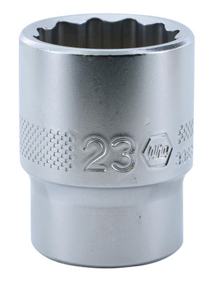 Wiha 33839 12 Point - 1/2" Drive Socket 23.0mm_main