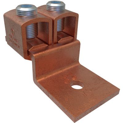 Ilsco LU-4, CU MEC (2) 1/0-350 13/32 B UL CSA_main