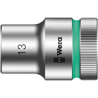 Wera 003601, 8790 HMC Zyklop socket with 1/2" drive, 10 x 37 mm