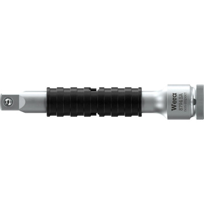 Wera 003525, 8794 SA Zyklop extension with free-turning sleeve, short, 1/4", 1/4" x 75 mm