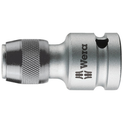 Wera 042755, 784 B 3/8" Adaptor with quick-release chuck, 784 B/1 x 1/4" x 43 mm