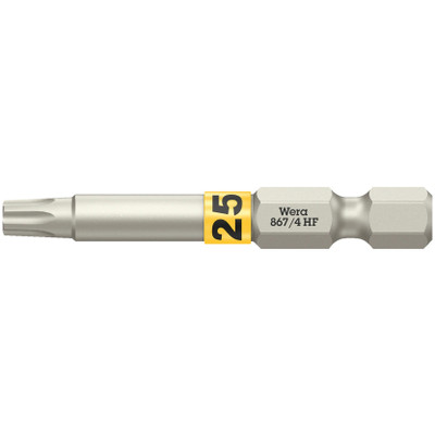 Wera 060505, 867/4 TORX® HF Bits with holding function, TX 8 x 50 mm