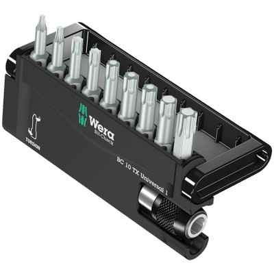 Wera 056164, Bit-Check 10 TX Universal 1, 10 pieces