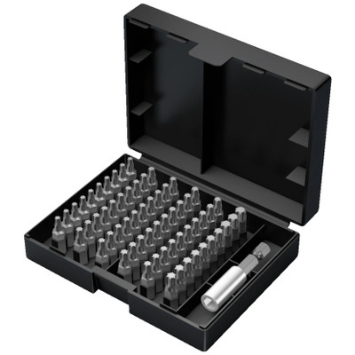 Wera 057909, Bit-Safe 61 Universal 4, 61 pieces