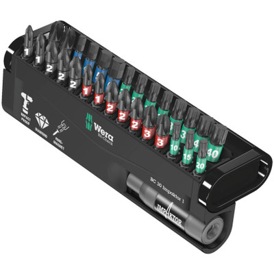 Wera 057690, Bit-Check 30 Impaktor 1, 30 pieces