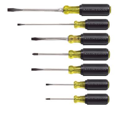 Klein Tools 85076, Screwdriver Set, Slotted a…