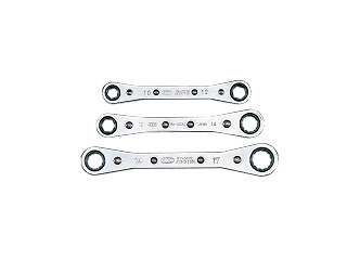 Ktc Rachet Set KTC RM03, Ratchet Box End Wrench Set (3Pcs.) - WhaleSupply.com