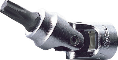 Koken 2430T-T8, 1/4 Sq. Dr. Universal TORXÂ® T8 Bit Socket - Length ...