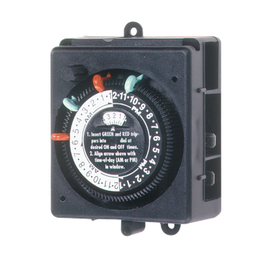 Intermatic PB914N84, 24-Hour 208-277V Mechanical Panel Mount Timer with ...