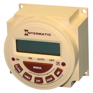 Intermatic PB374E, 7-Day 240V Electronic Panel Mount Timer ...