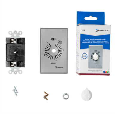 Intermatic FF4H, Spring Wound Countdown Timer, Commercial, 125-277 VAC ...