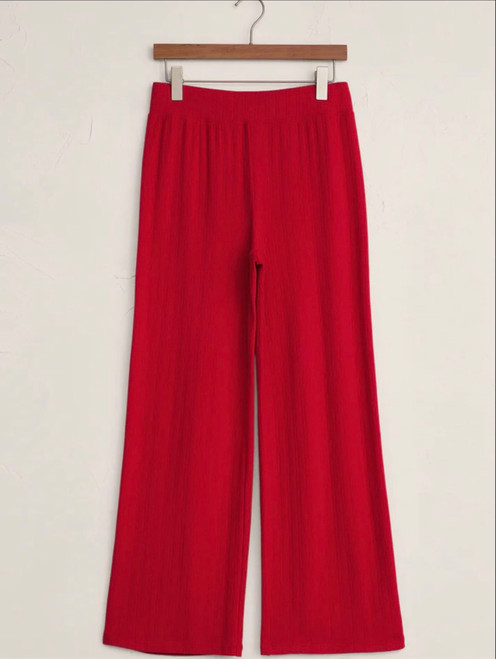 Luxe pointelle fabric. Lightweight, cozy & soft. Pairs back with pointelle lounge top.