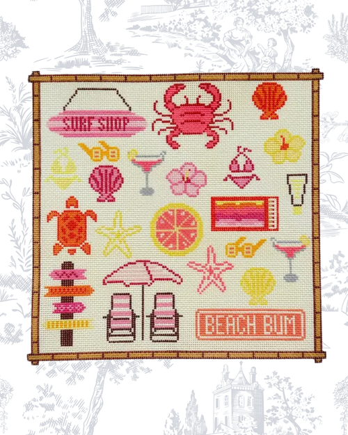Canvas Count: 18 Mesh Design Area: 8”x8” Cut Canvas Size: 12”x12” Canvas Brand: Zweigart