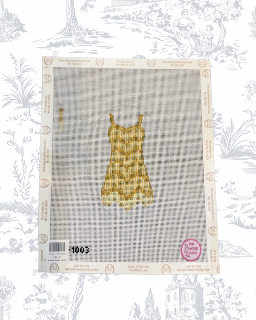 Canvas Size: 8 in x 10 in

Design Size 5.5 in x 4 in

18 mesh