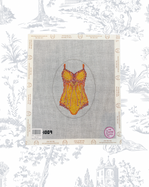 Canvas Size: 8 in x 10 in

Design Size: 5.5 in x 4 in


18 Mesh