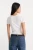 The second-skin baby tee. A cropped, form-hugging fit with a slim, flattering shape and crew neckline. Made from premium smooth cotton with unparalled stretch that molds to your curves and comfortably holds you in.