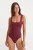 The sculpting tank top bodysuit. A curve-hugging fit with a slim, flattering shape and square neckline that looks great under skirts, trousers and denim. Made from our double knit compression stretch fabric that smooths and sculpts your curves.