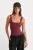 The sculpting tank top bodysuit. A curve-hugging fit with a slim, flattering shape and square neckline that looks great under skirts, trousers and denim. Made from our double knit compression stretch fabric that smooths and sculpts your curves.