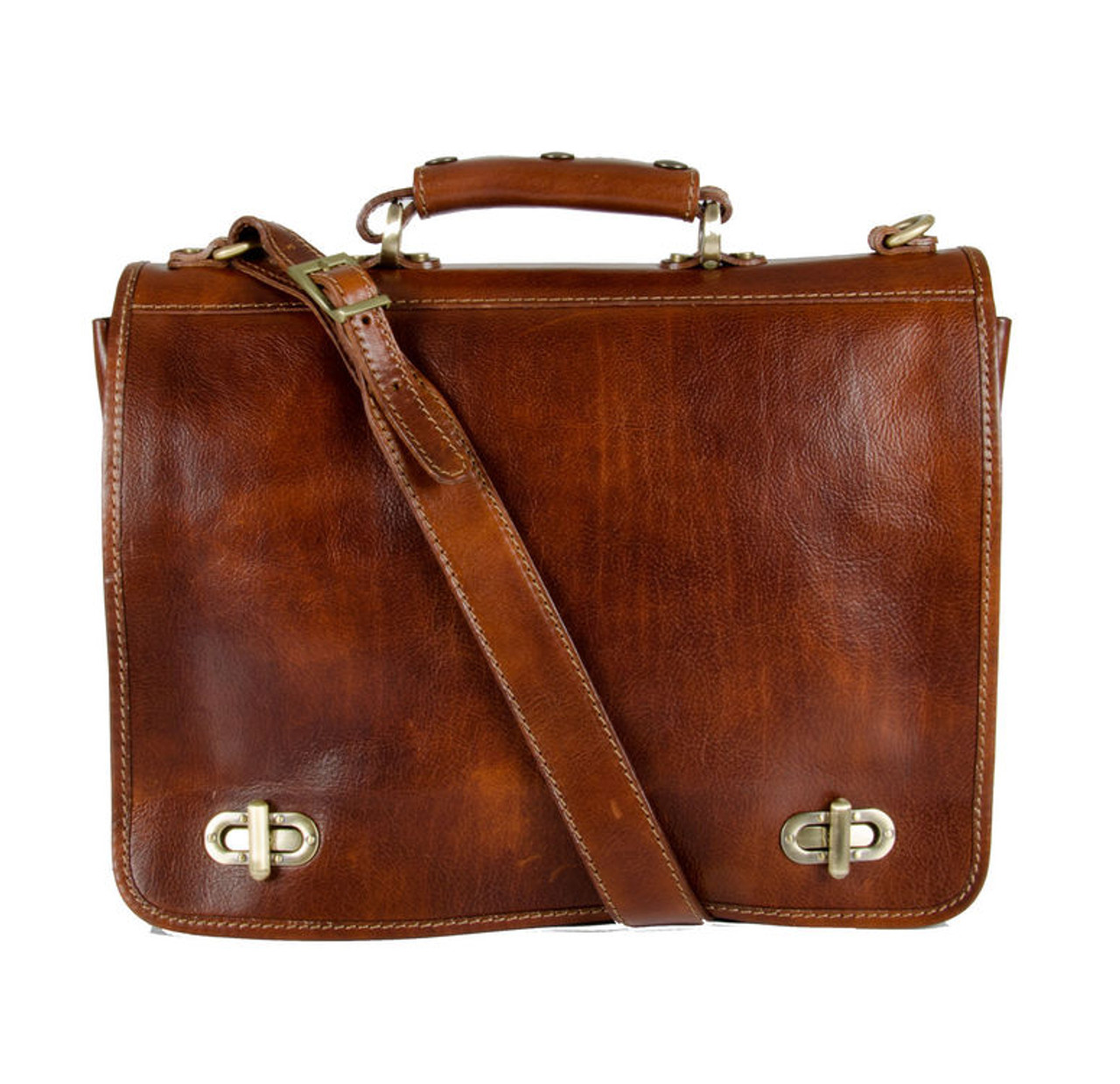 mens leather messenger bags uk