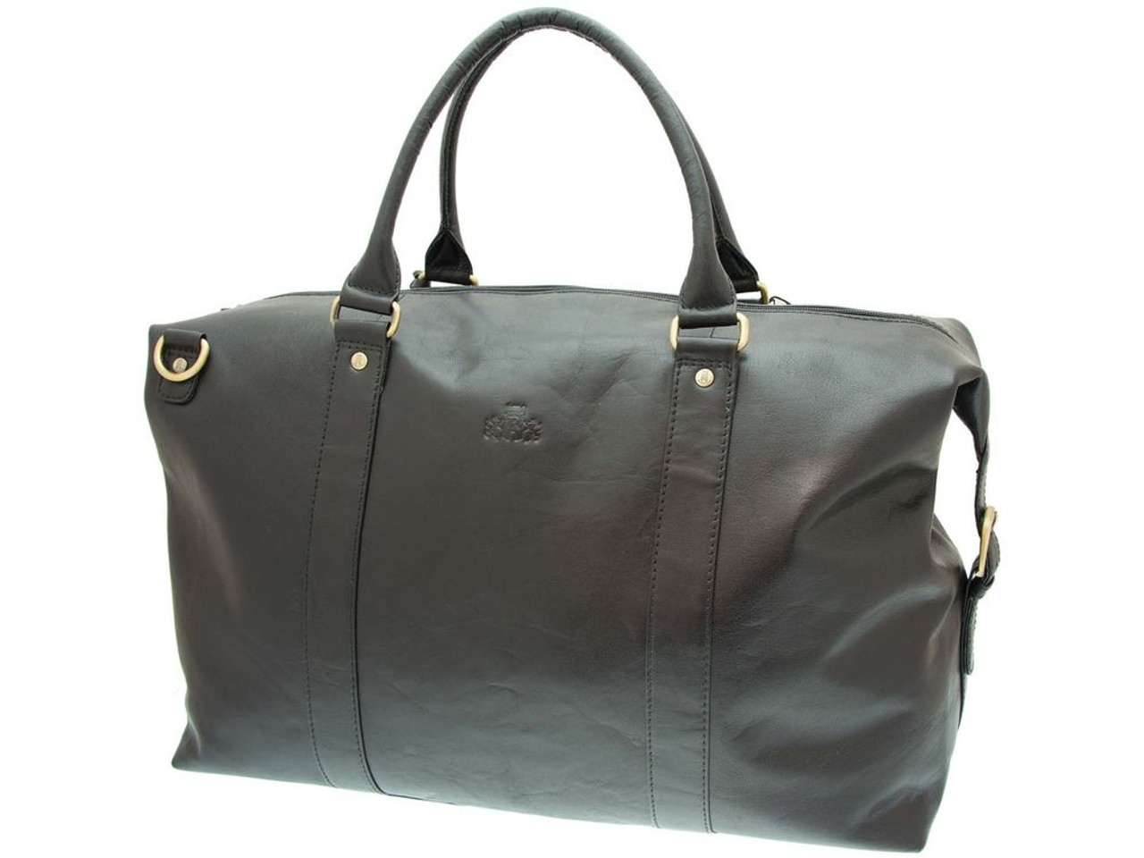 rowallan leather holdall