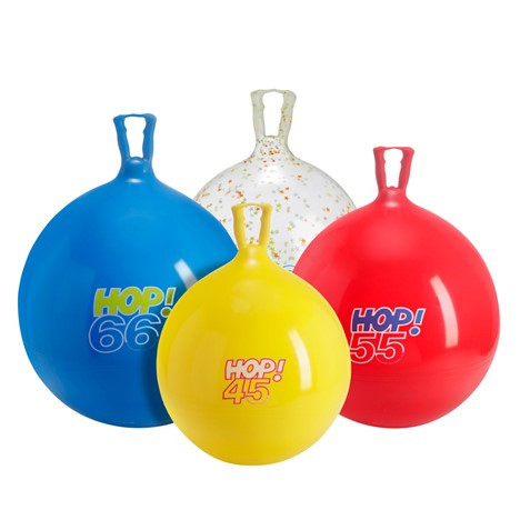 Gymnic Hop Ball 55 - 22 Inch Red - Endeavour Toys