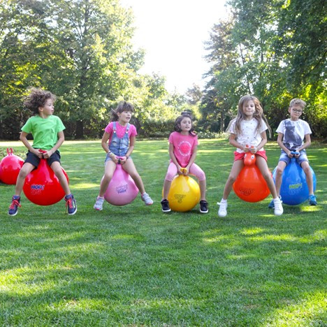 Gymnic Hop Ball 55 - 22 Inch Red - Endeavour Toys