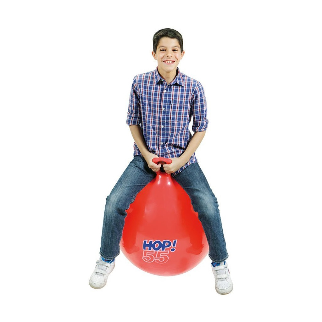 Gymnic Hop Ball 55 - 22 Inch Red - Endeavour Toys