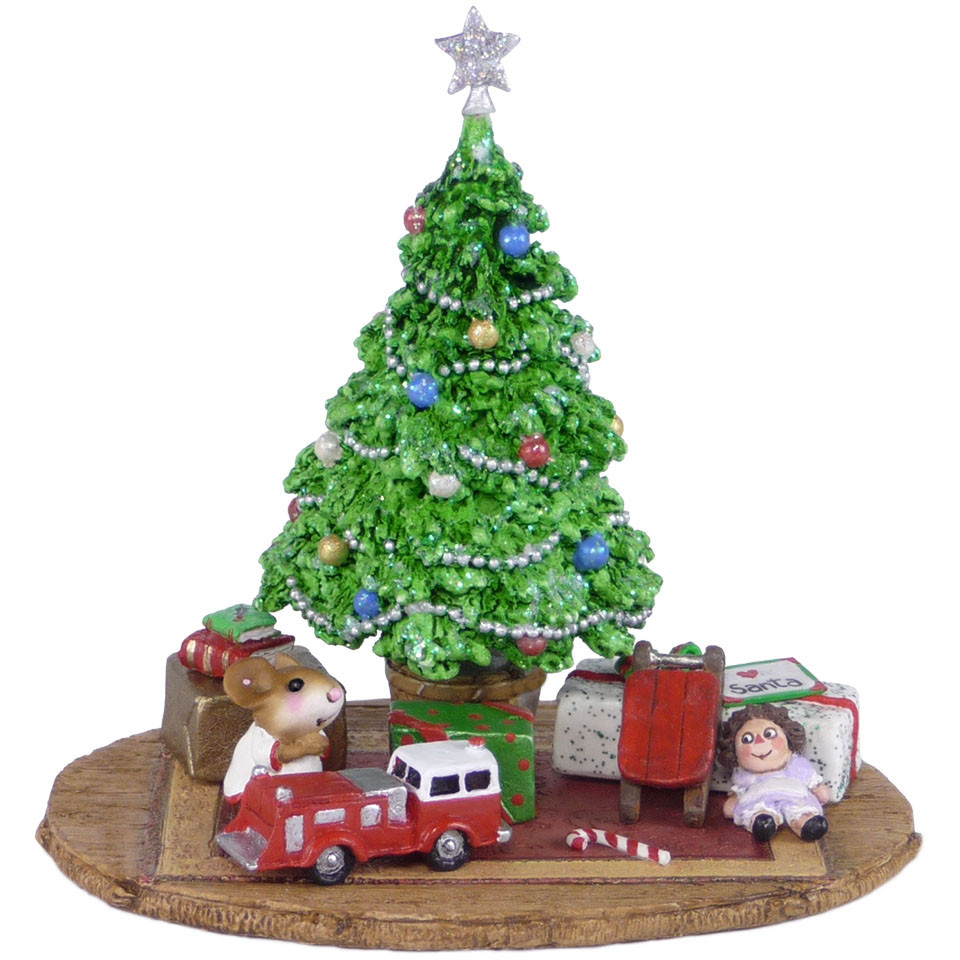Wee Forest Folk A-11a Merry Christmas Morning!