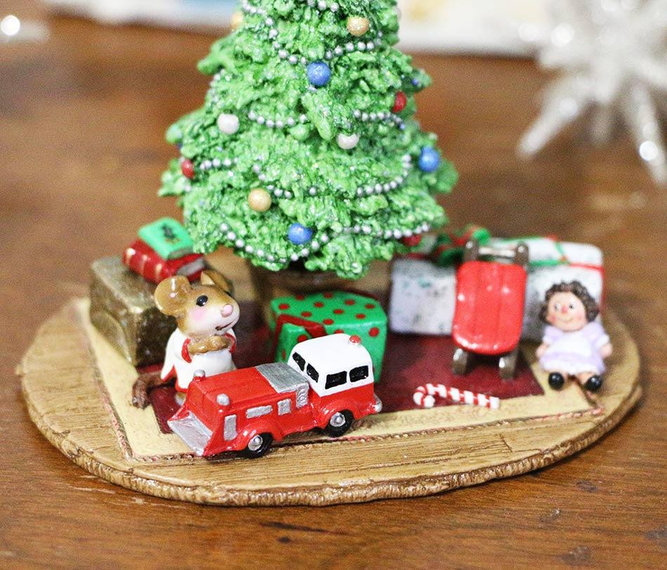 Wee Forest Folk A-11a Merry Christmas Morning!