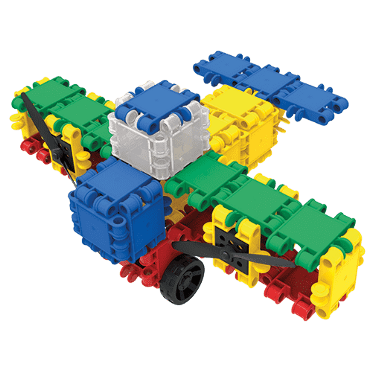 Clics Build & Play Rollerbox Construction Set, 560 Pieces - Endeavour Toys